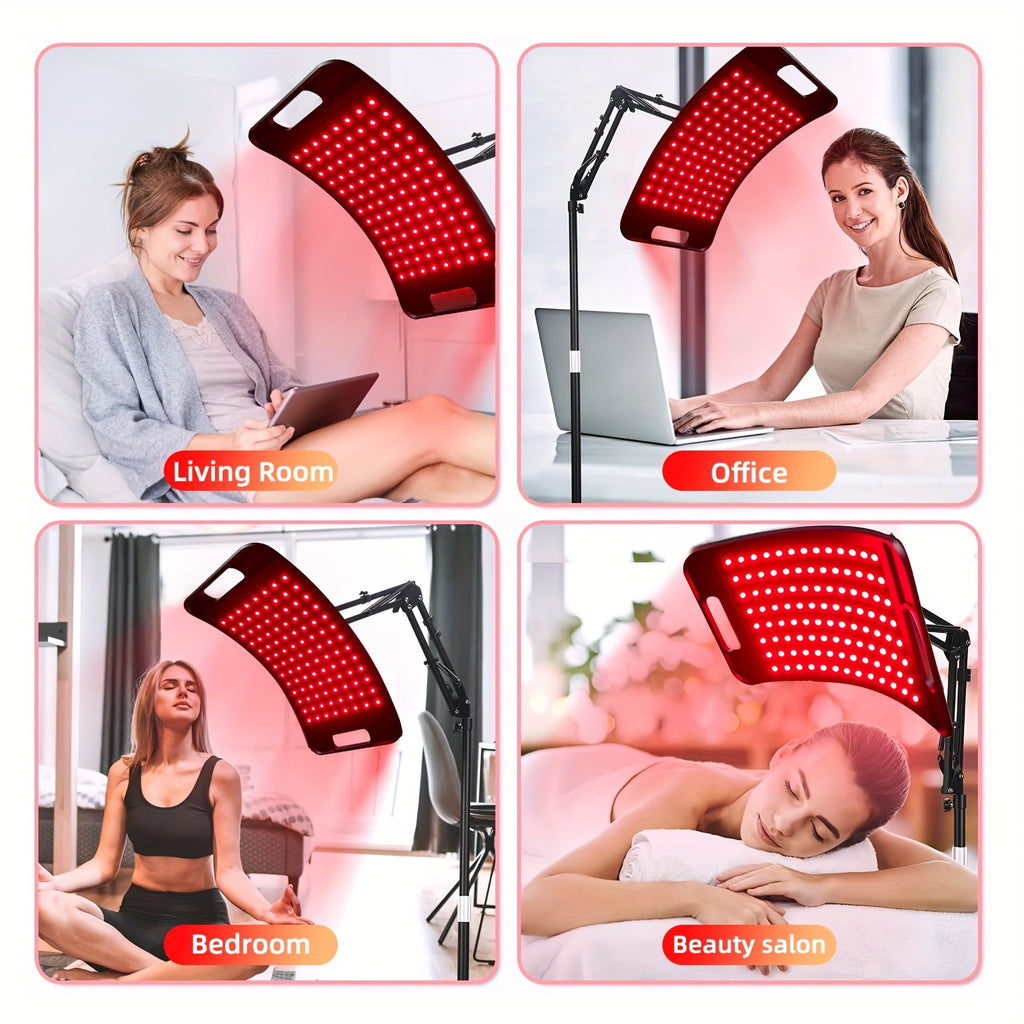 Red Light Therapy Lamp For Body, Infrared Light Therapy Lamps With Stand 660nm Red Light &850nm Near Infrared Light Therapy Lamp