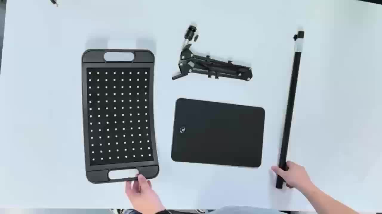 Cleared Red Light for Face and Body, Red Infrared Light Lamp with Stand LED 660nm Red Light-& 850nm Infrared Light Device for Body