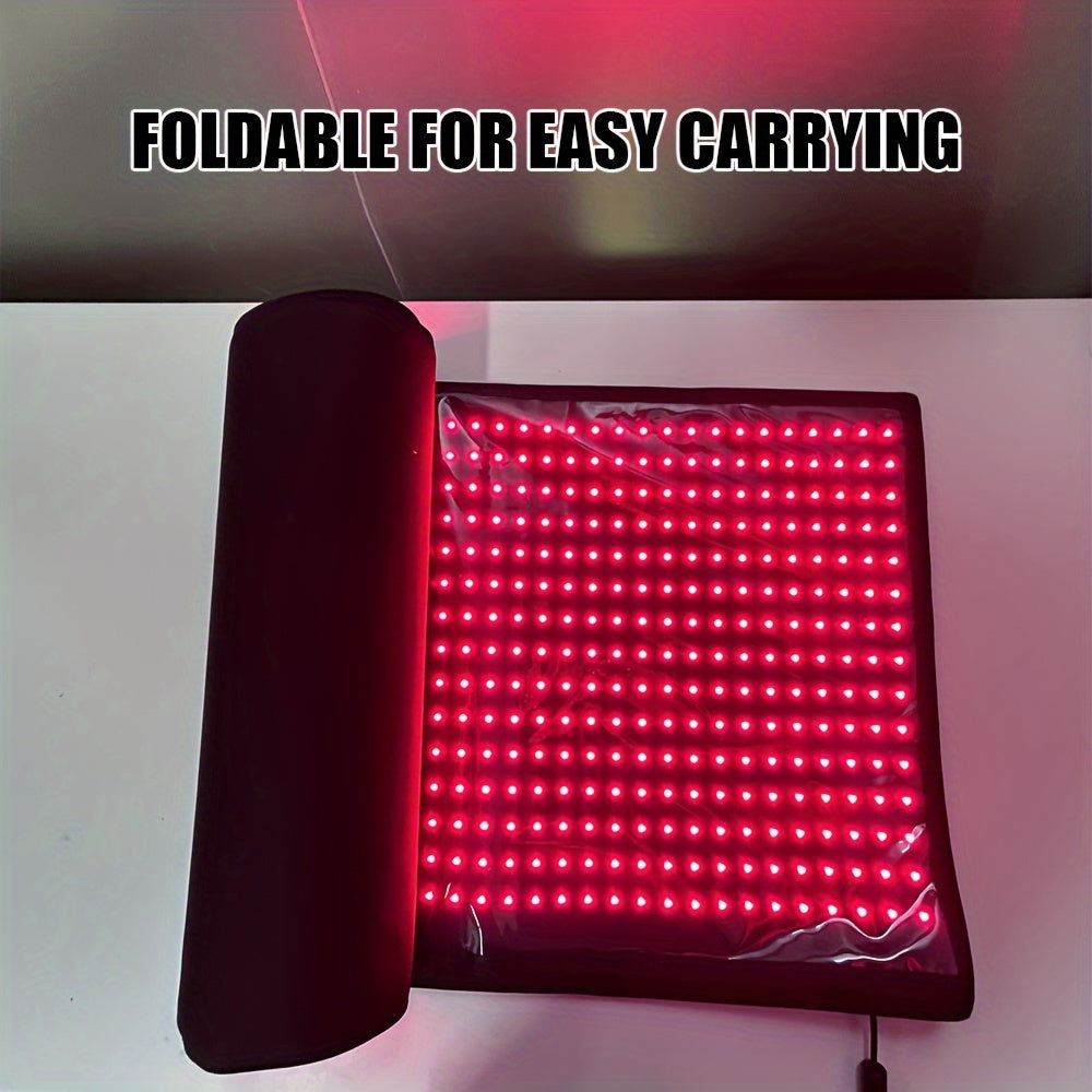 FDA cleared Red light Relax 63*23.6inch Big discount and Deal Red light Relax pad with 660nm and 850nm LED chips for whole body relief use local warehouse