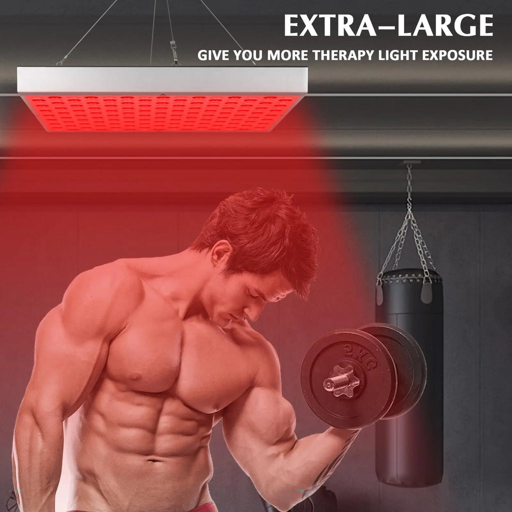 Red Light Therapy for Body Face, Red Light Panel Near Infrared 850nm and Deep Red 660nm for Pain Relief and Skin Improved