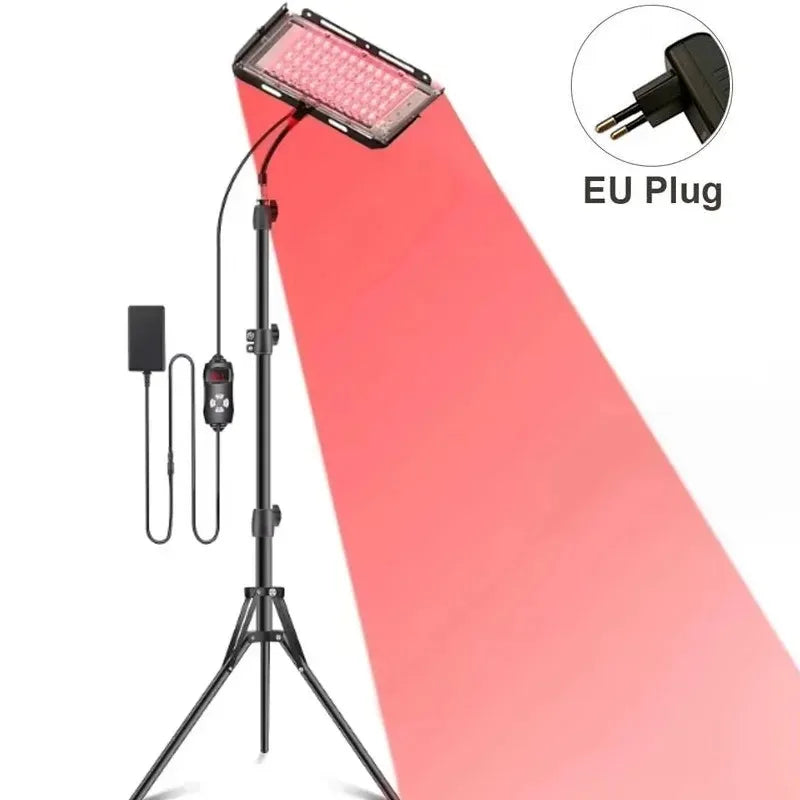 96 LEDs Red Light Therapy Lamp for Full Body Infrared Light Device Face Body Pain Stress Relief Daily Skin Care 660nm 850nm