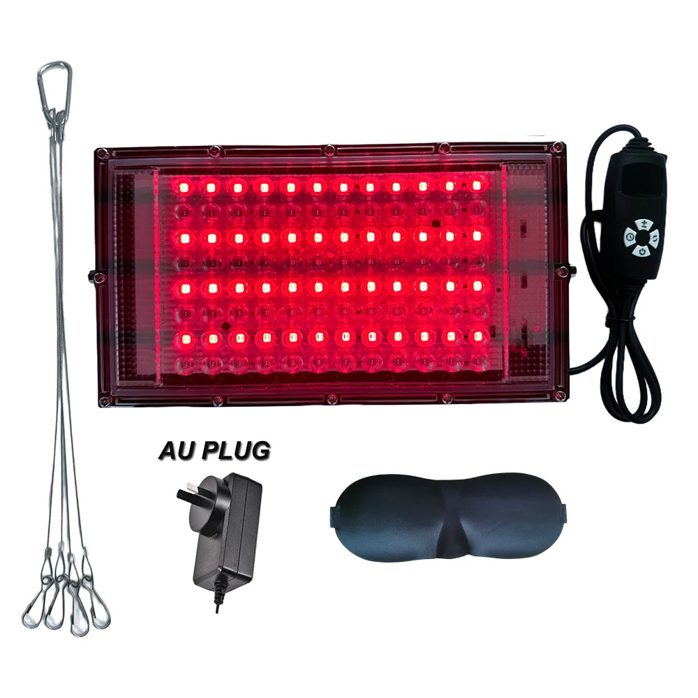 Red Light Therapy Lamp LED Infrared Light Therapy 660nm&850nm Near Infrared Light Device Full Body Pain Relief Skin Care Device
