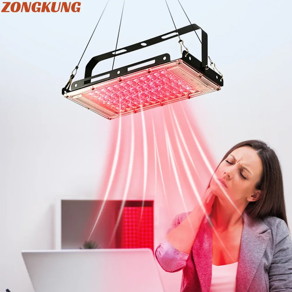 Red Light Therapy Lamp LED Infrared Light Therapy 660nm&850nm Near Infrared Light Device Full Body Pain Relief Skin Care Device