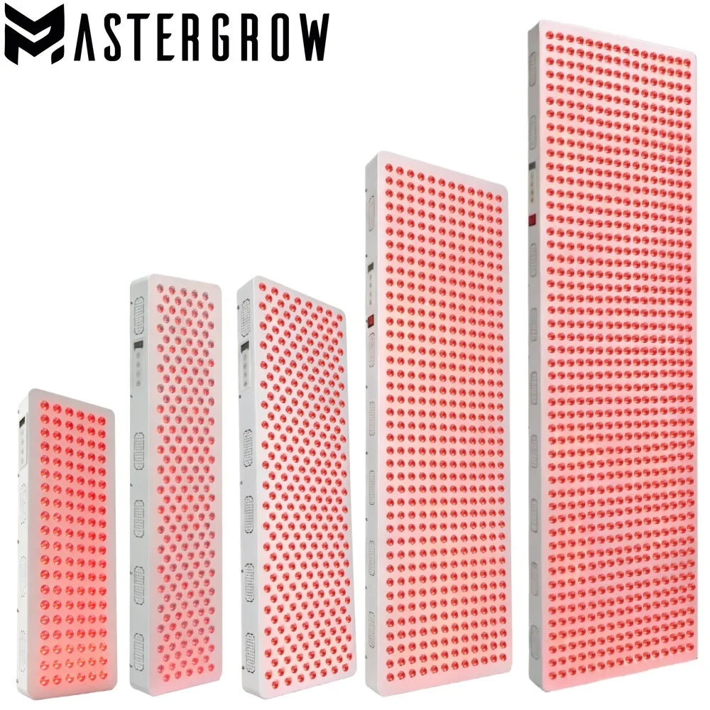 LED Red Light Therapy Panel Dual Chip 630nm 660nm 810nm 830nm 850nm Near Infrared Therapy Light LED Beauty Devices For Full Body