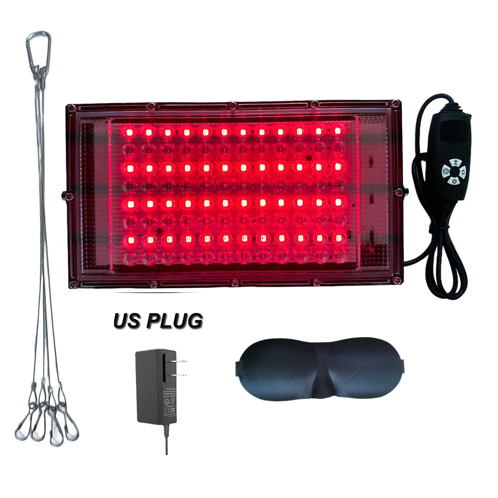 Red Light Therapy Lamp LED Infrared Light Therapy 660nm&850nm Near Infrared Light Device Full Body Pain Relief Skin Care Device