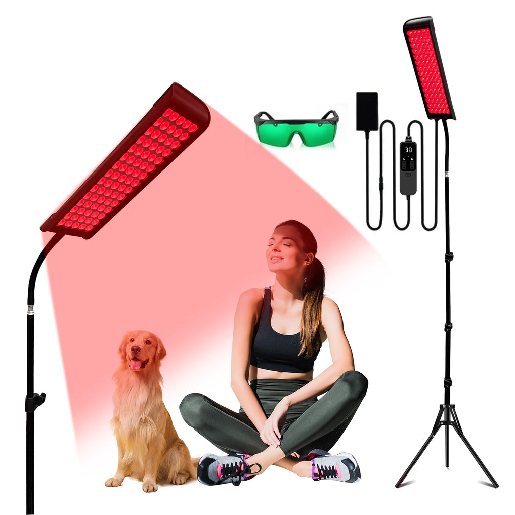 Red Light Therapy Panel Lamp LED 660nm 850nm Near Infrared Device Knee Body Pain Relief Facial Anti Aging Face Skin Care Beauty