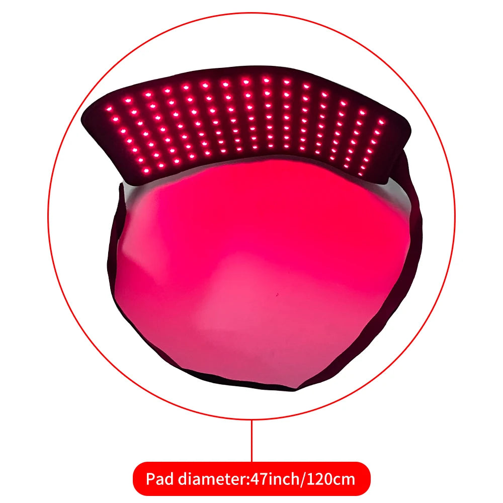 Red Light Therapy Belt Infrared LED Relax Devices for Body Back Knee Hands Feet Relief Portable 660nm 850nm Light Pad