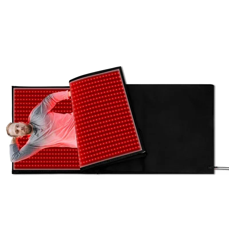 2025 New Red Light Therapy Pads LED 660 & 850NM near Infrared Whole Body Treatment Large Pads for Home Use