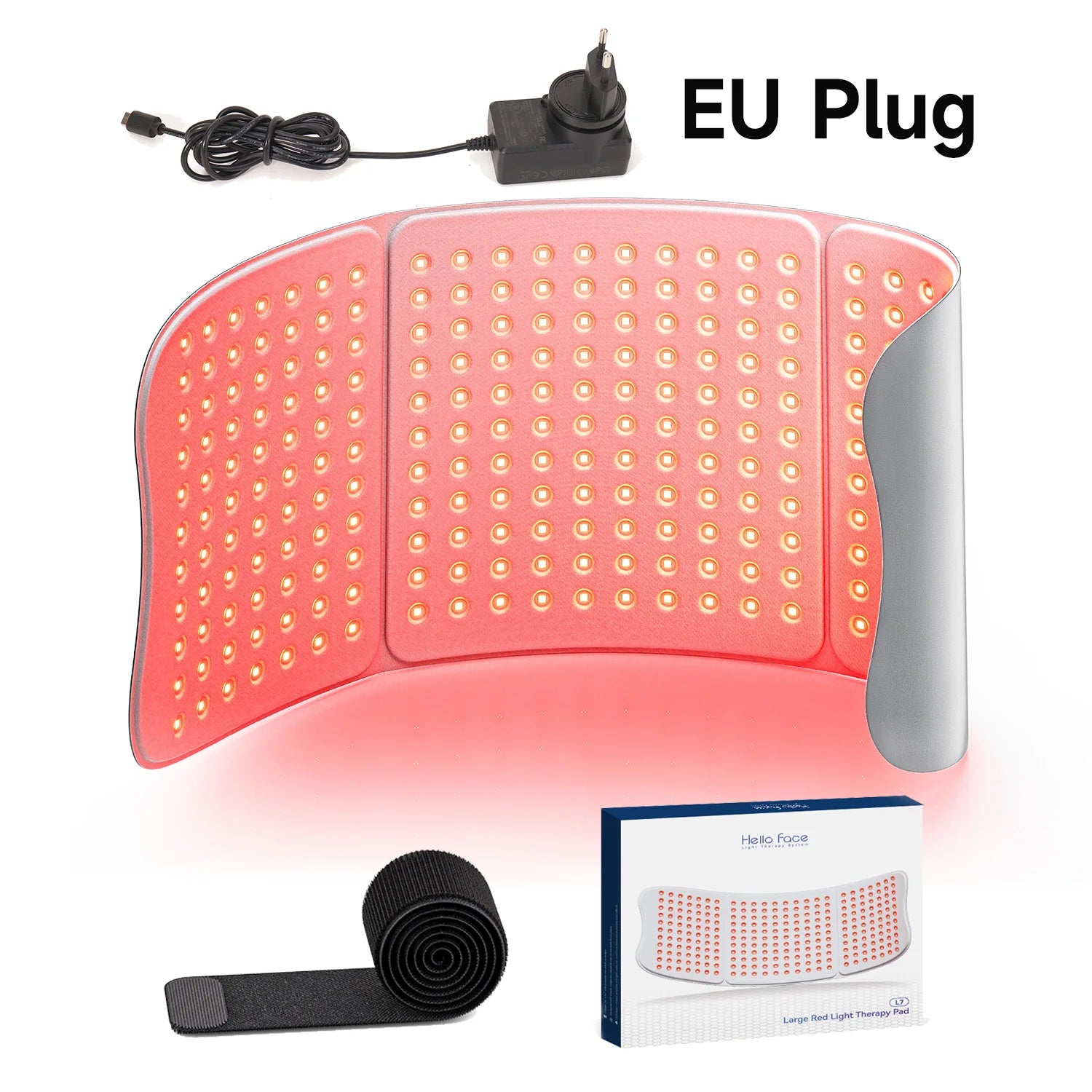 Large Red Light Therapy for Body 264 Triple-Chip LED Near Infrared 660nm & 850nm Red Light Therapy Mat 30'' x 12'' for Full Body