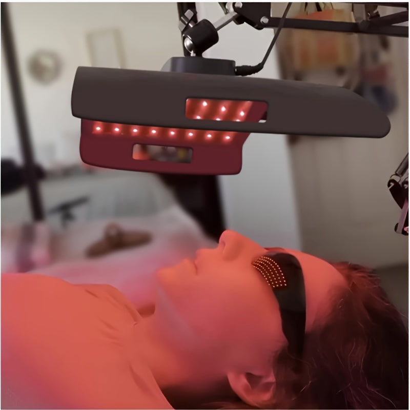 Cleared Red Light for Face and Body, Red Infrared Light Lamp with Stand LED 660nm Red Light-& 850nm Infrared Light Device for Body